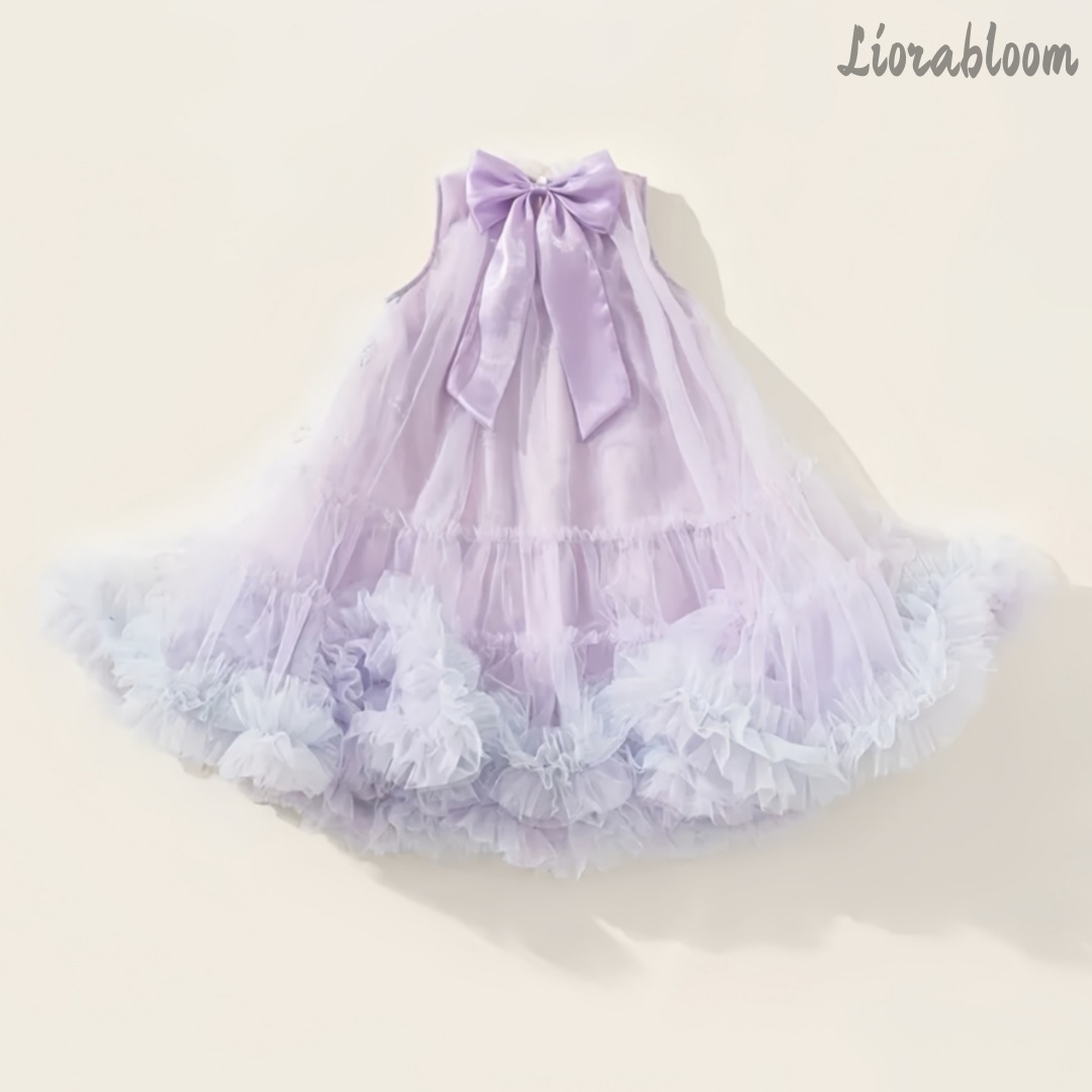 Women Formal Wear For Wedding - Paarse alledaagse prinsessenjurk Formele jurk Kanten