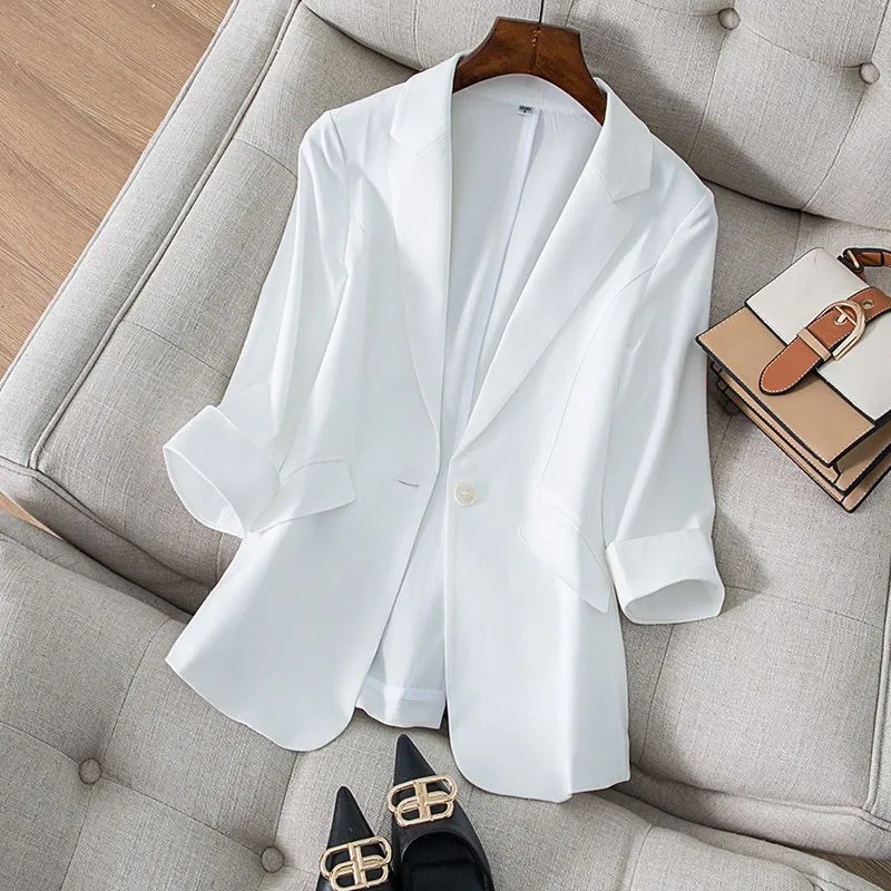 Women'S Formal Wear Plus Size - Jas Dameskleding Slim Fit Diamanten Pak