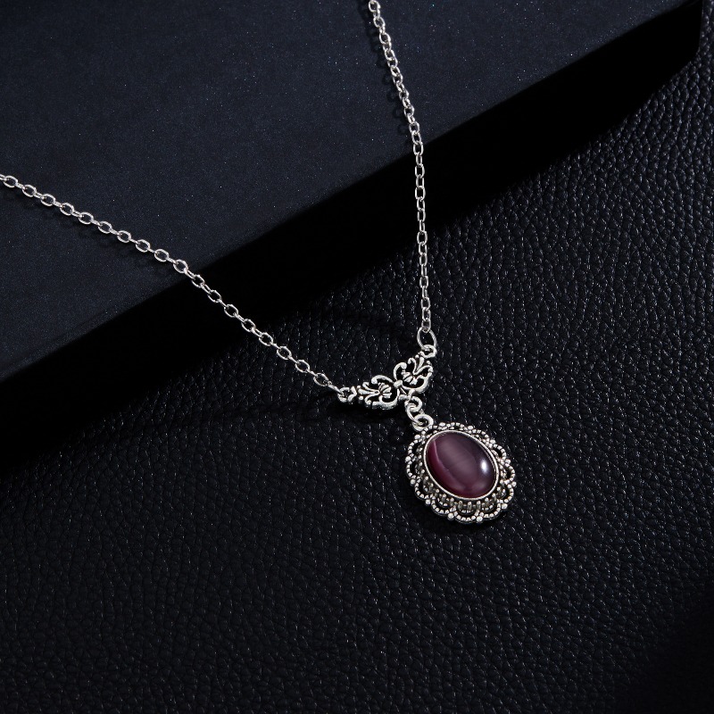 Women'S Formal Day Wear - Een prachtige, luxueuze ovale hangerketting met
