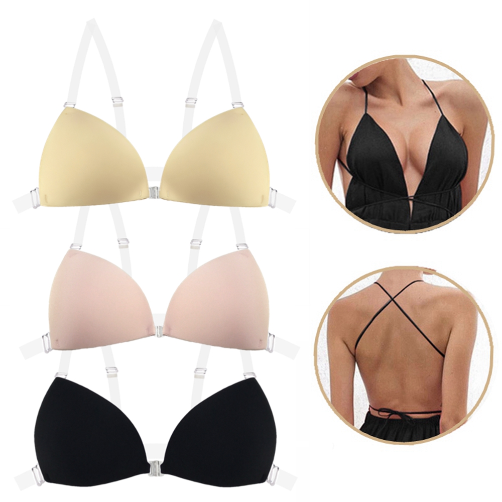 Women Formal Wear For Wedding - Kleverige beha voor vrouwen, rugloze trouwjurk,