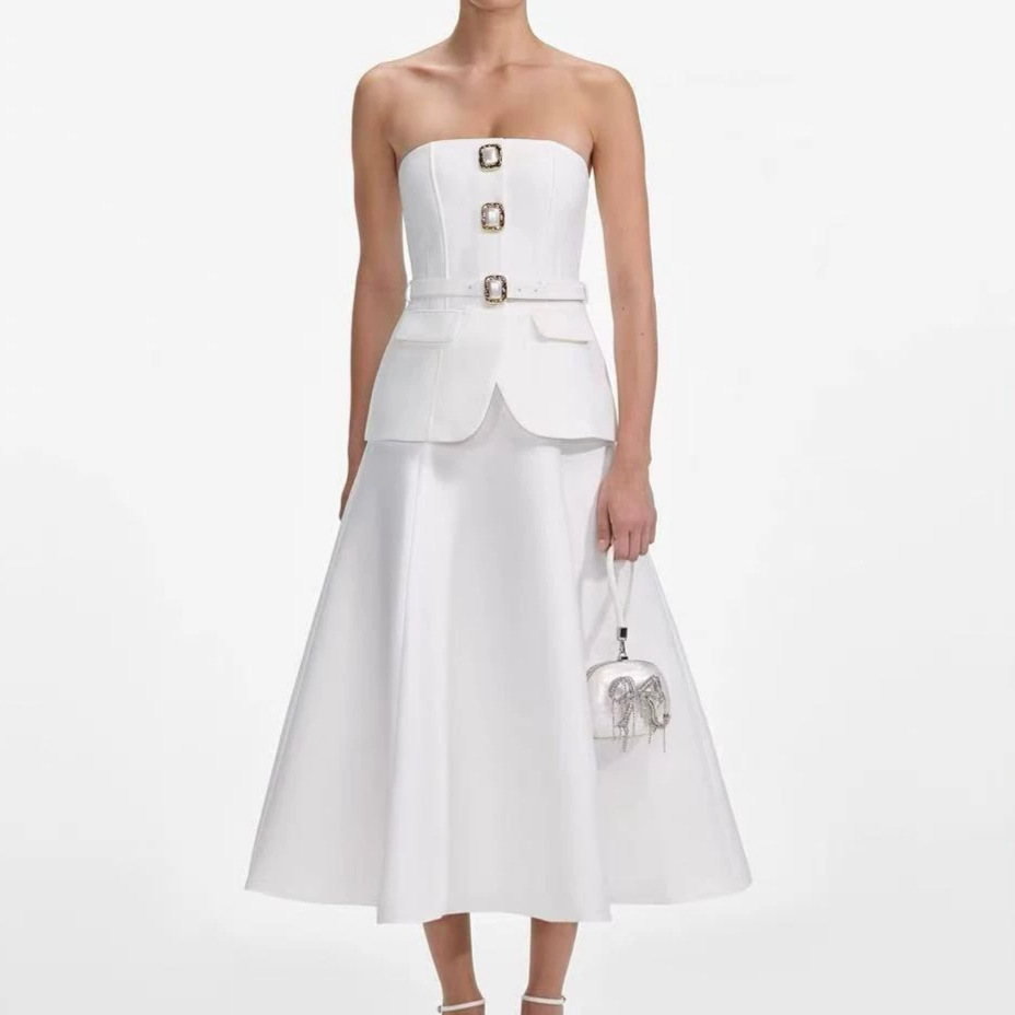 Sexy strapless top met diamant - Women'S Formal Day Wear recensie en prijs
