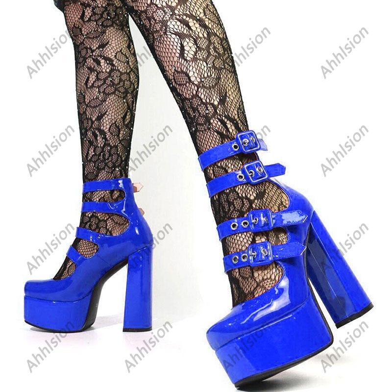 Ahhlsion Dames Lente Pomp Lakl - Pump Heel Block recensie en prijs