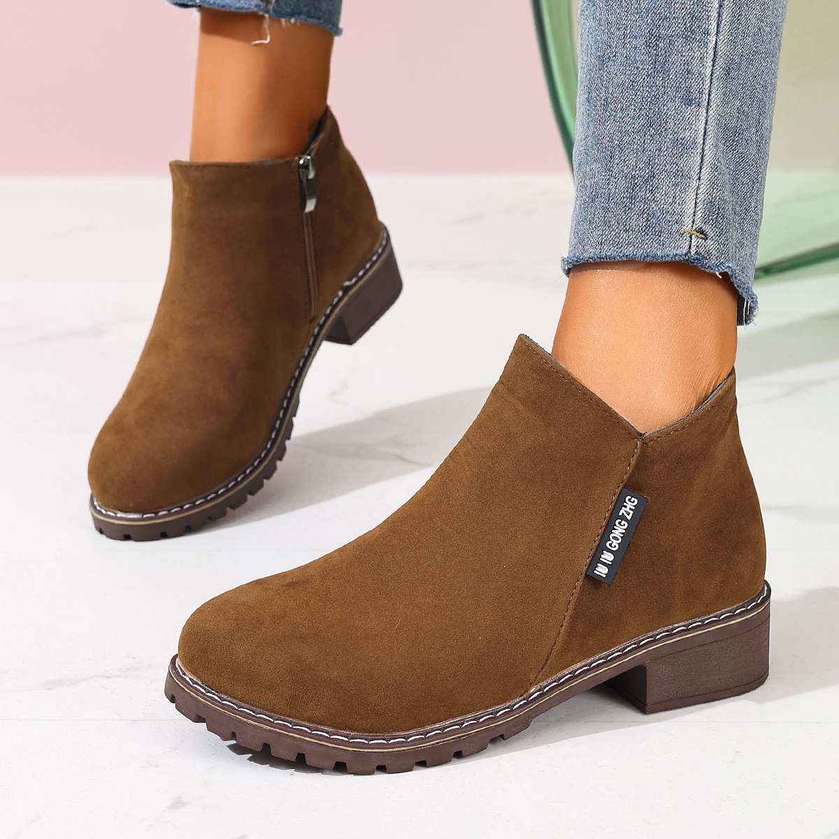 Dames Herfst Winter Enkellaarz - Women Formal Wear With Shoes recensie en prijs