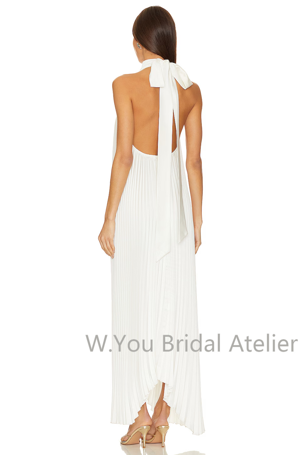 Avondjurken Diepe V-hals Sjaal - Women'S Formal Wear For A Wedding Guest recensie en prijs