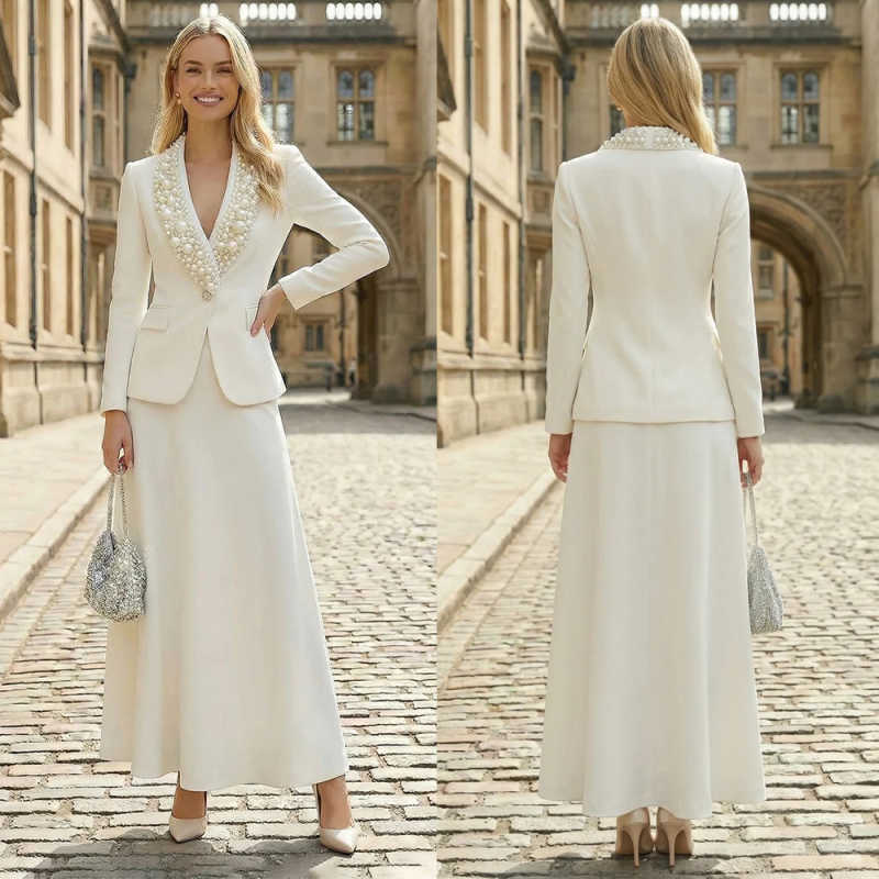Luxe Parel Damespakken 2-delig - Women Formal Wear With Skirt recensie en prijs