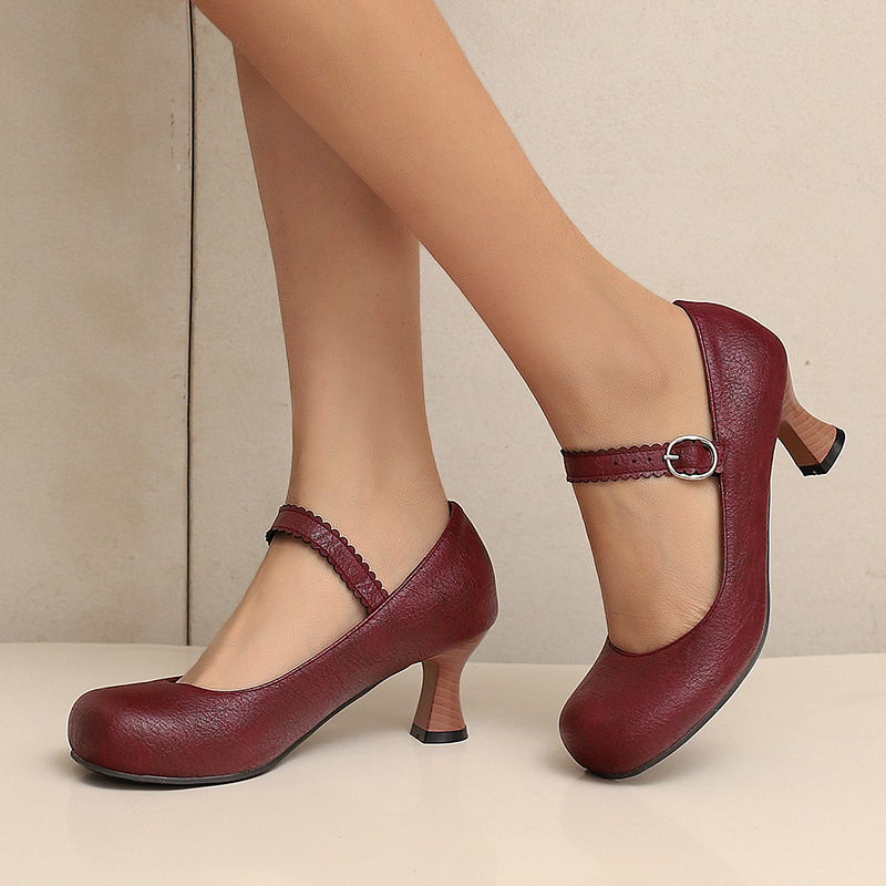 Dames Retro Mary Jane Pumps Ro - Women Formal Wear With Shoes recensie en prijs