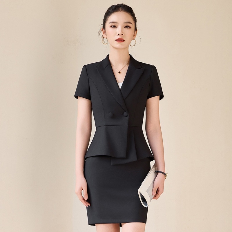 Grijs pak met korte mouwen voo - Women'S Formal Wear Stores recensie en prijs
