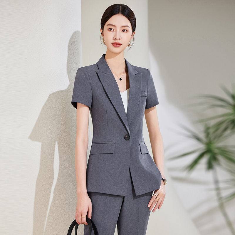 Marineblauwe pakset met korte  - Women'S Formal Wear Stores recensie en prijs