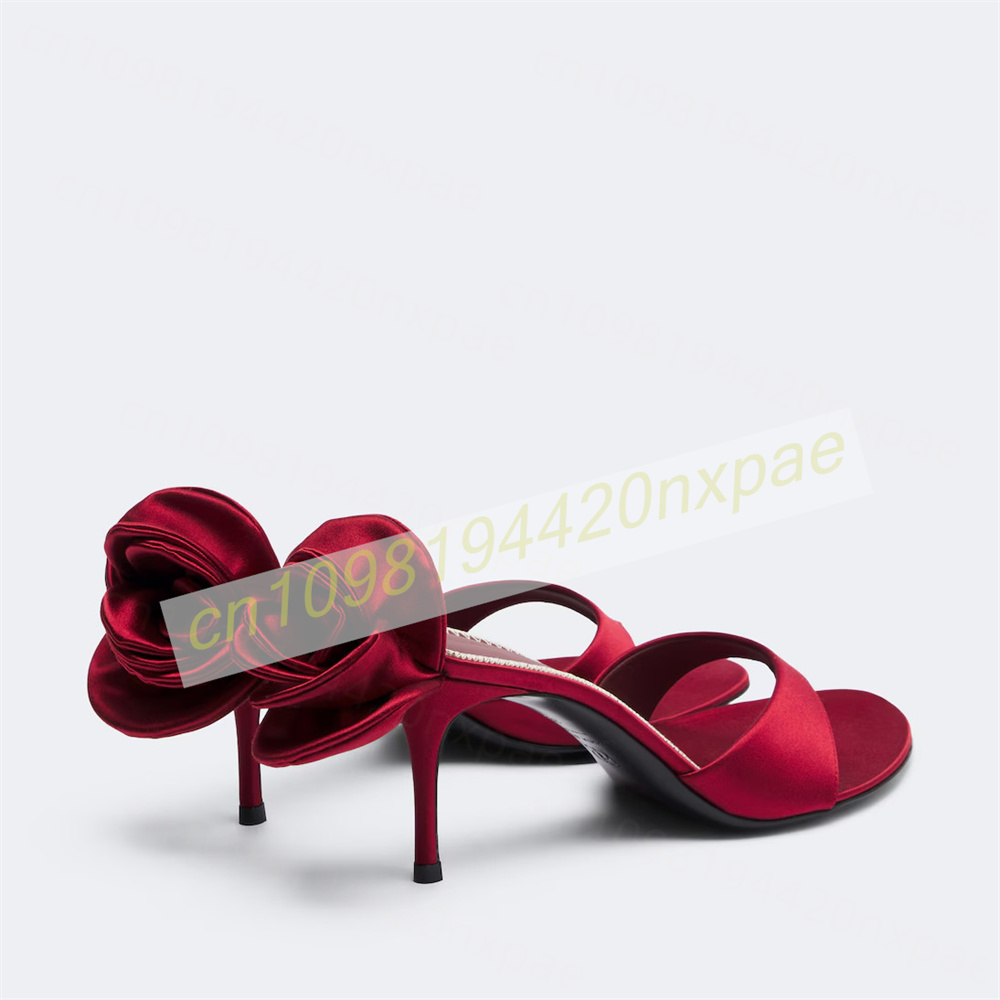 Dames rode satijnen thong mule - Women Formal Wear For Wedding recensie en prijs