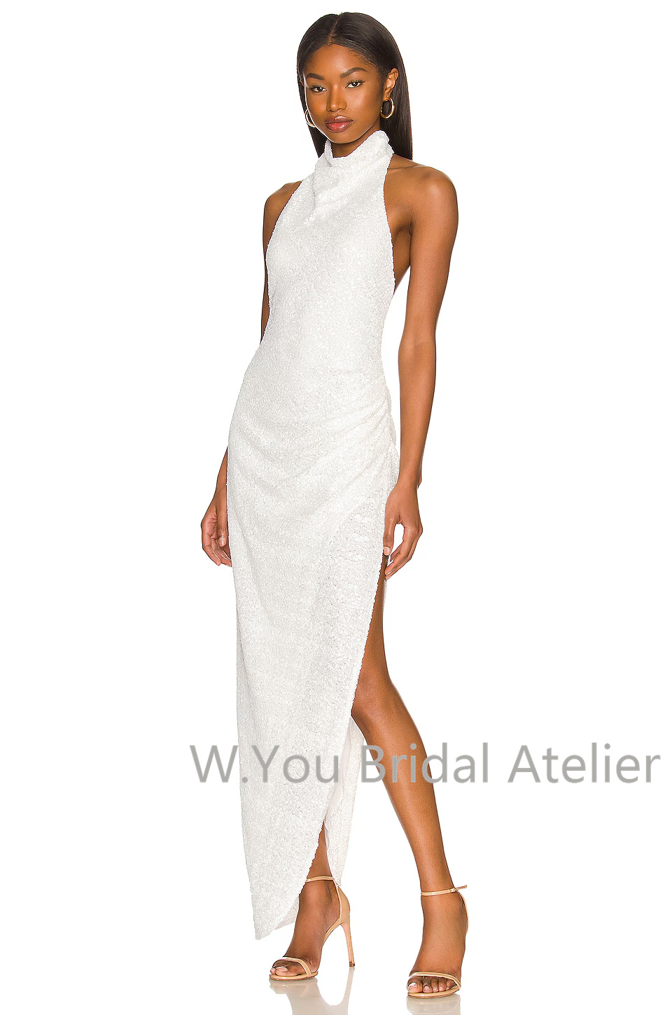 Avondjurken met halterhalslijn - Women'S Formal Wear For A Wedding Guest recensie en prijs