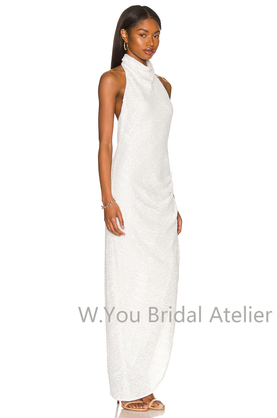 Avondjurken met halterhalslijn - Women'S Formal Wear For A Wedding Guest recensie en prijs