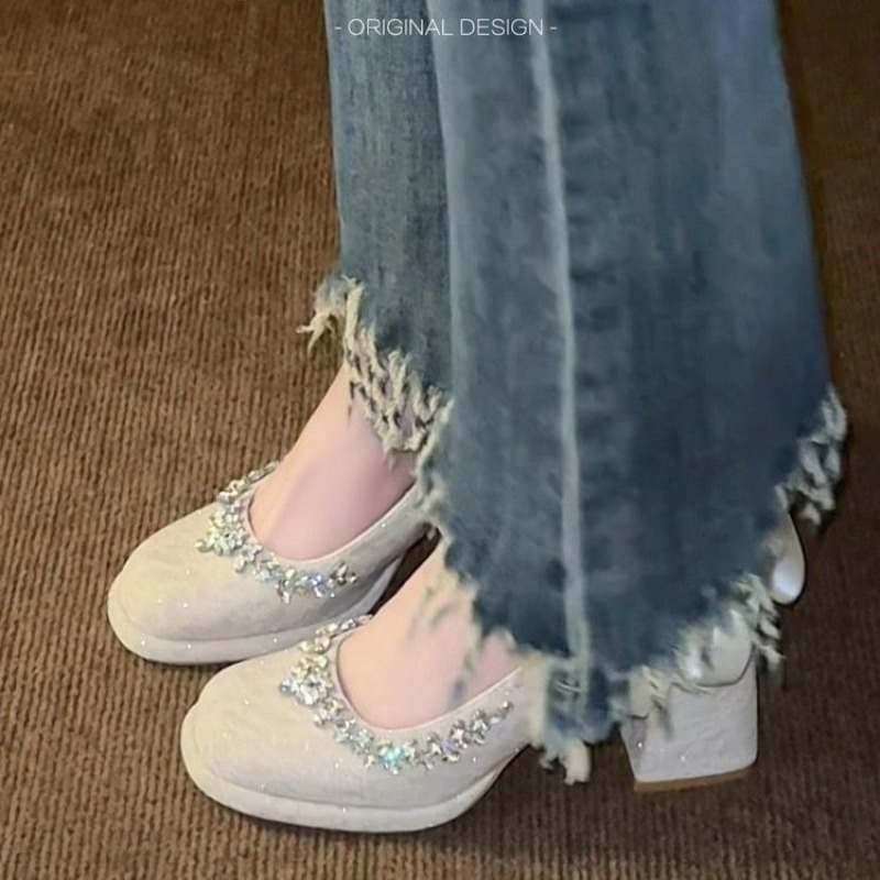 Franse Mary Jane Block Heel Pu - Pump Heel Block recensie en prijs