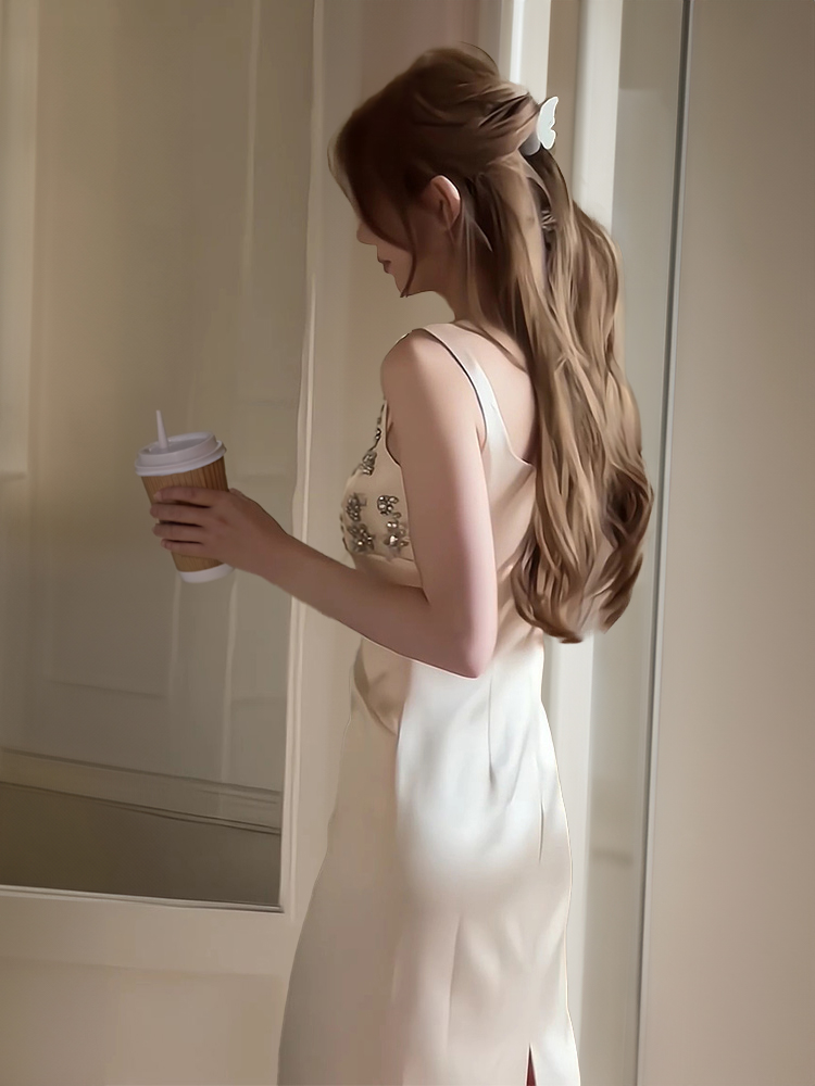 Elegante, zware satijnen avond - Women Formal Wear With Skirt recensie en prijs