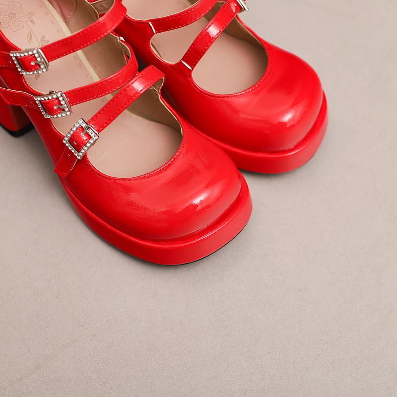 SIMLOVEYO Merk Dames Pumps Ron - Pump Heel Block recensie en prijs
