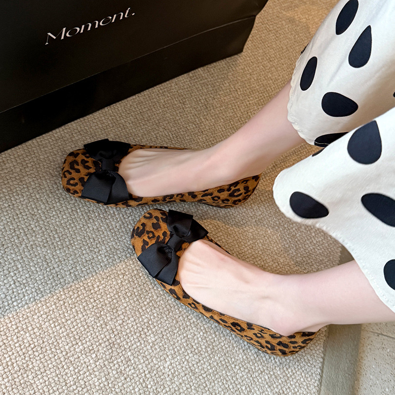 Meerkleurige suède ballerina's - Women Formal Wear With Shoes recensie en prijs