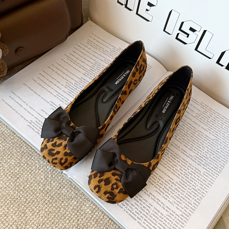 Meerkleurige suède ballerina's - Women Formal Wear With Shoes recensie en prijs