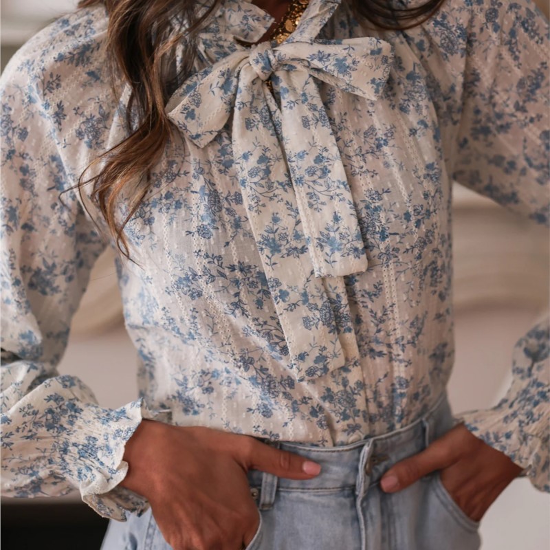 Damesmode met strik, bedrukte  - Women'S Formal Day Wear recensie en prijs
